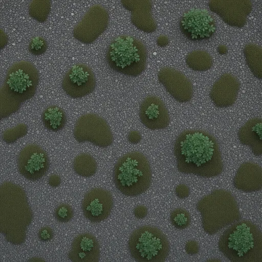 fine grey gravel - realistic game material color texture