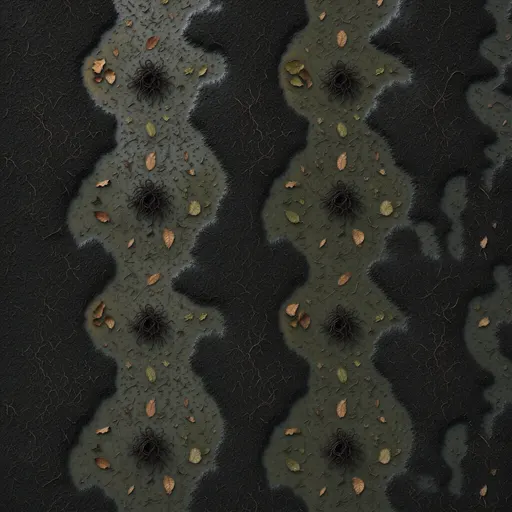 dark peat soil - realistic game material color texture