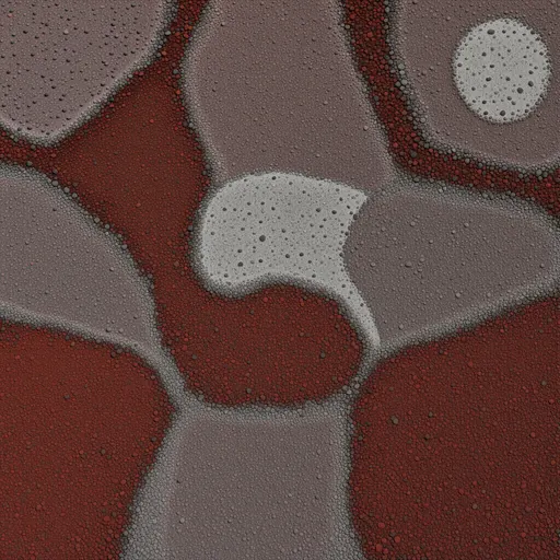 red volcanic gravel - realistic game material color texture