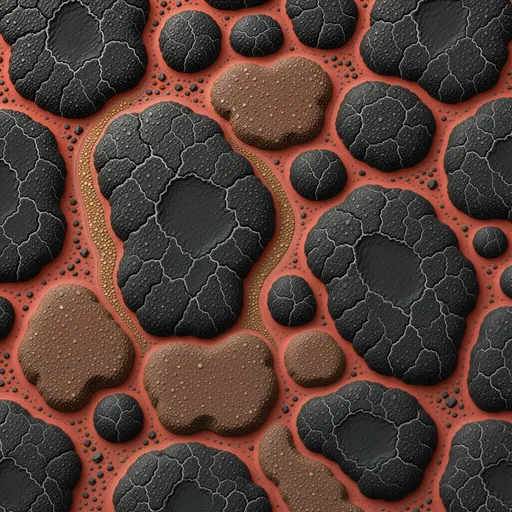 dark basalt - realistic game material color texture