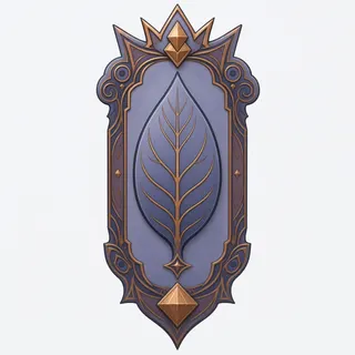 leaf, ornate design