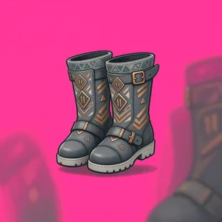 boots, rare accent design