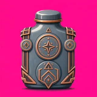 water flask, rare accent design