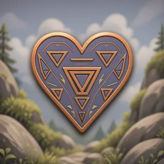heart, plain design