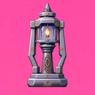 clean lantern post