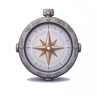compass, plain design