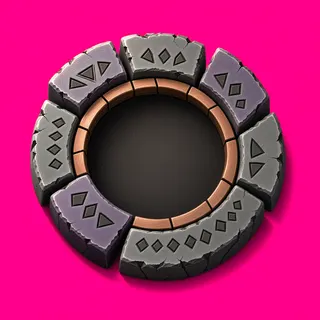 damaged campfire ring
