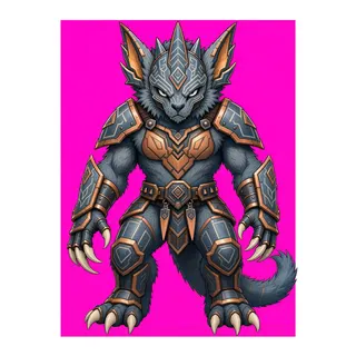 original adult beast enemy, facing south