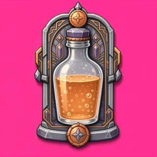 healing potion, ornate design