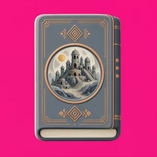 book, ornate design