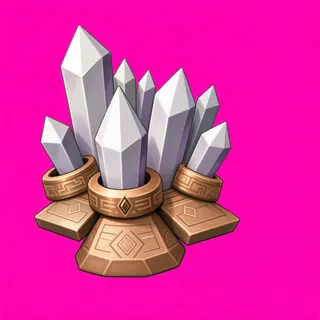 clean crystal cluster