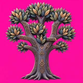 clean standing tree