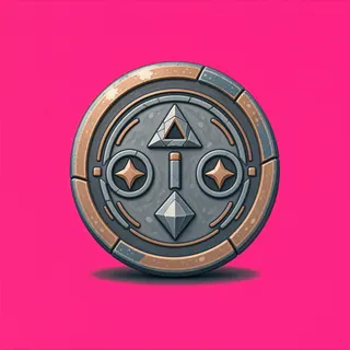 coin, plain design