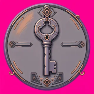 key, plain design