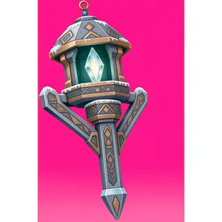 frosted lantern post