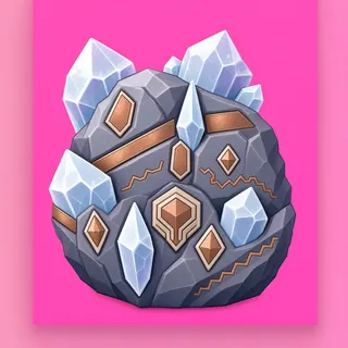 frosted resource deposit