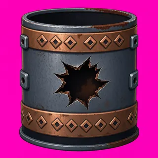 damaged barrel