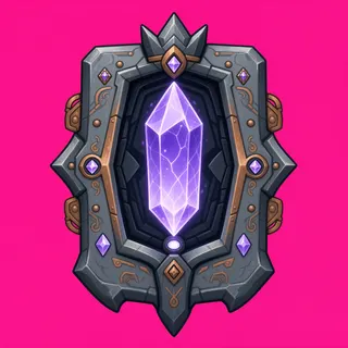 energy crystal, ornate design