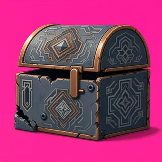 damaged storage chest