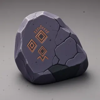 weathered small rock