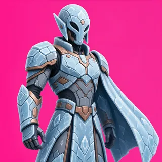 frosted statue