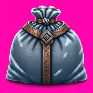 frosted supply sack