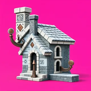 frosted small dwelling