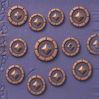 clean violet mineral soil