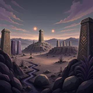 resource clearing at dusk