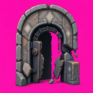 damaged gate