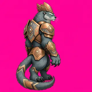 original adult beast enemy, facing east