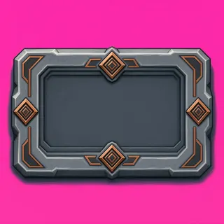 empty menu panel, pressed state