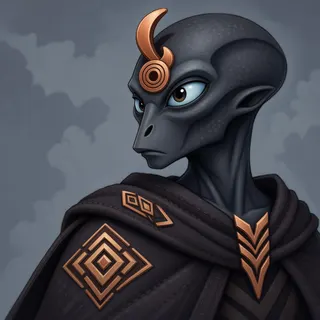 original adult artisan, determined expression