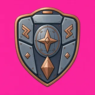 shield, rare accent design