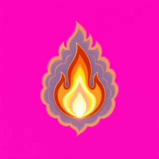 small flame