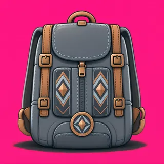 backpack, plain design