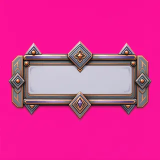 empty dialogue frame, selected state