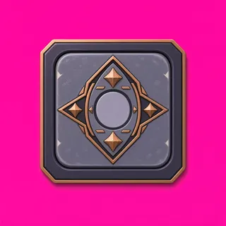 unlabelled button, normal state