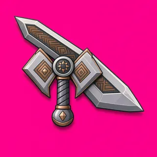 sword, ornate design