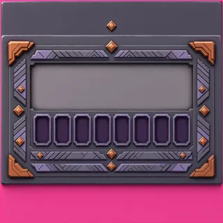 empty inventory panel, disabled-muted state
