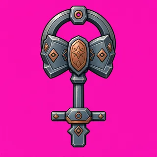 key, ornate design
