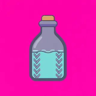 water flask, plain design