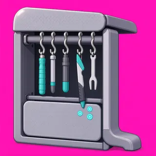 clean tool rack