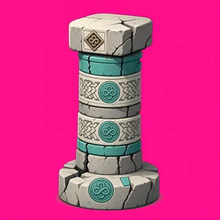 clean broken pillar