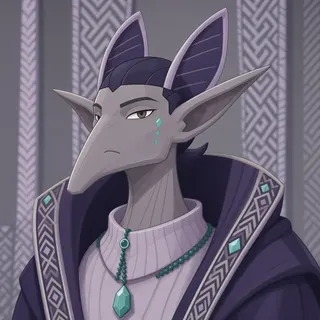 original adult scholar, calm expression
