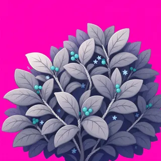overgrown low bush