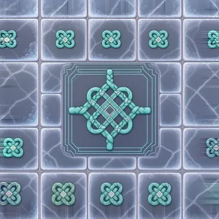 frosted flat paving
