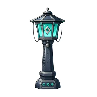 clean lantern post