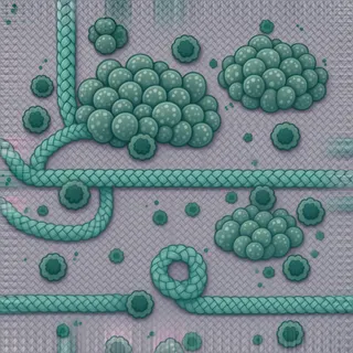 lichen-speckled teal low moss