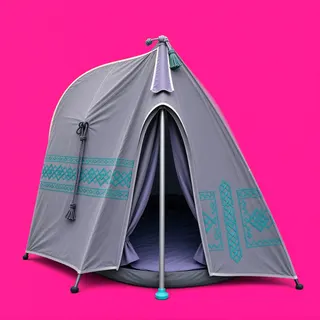 weathered tent